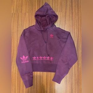 Adidas cropped sweatshirt